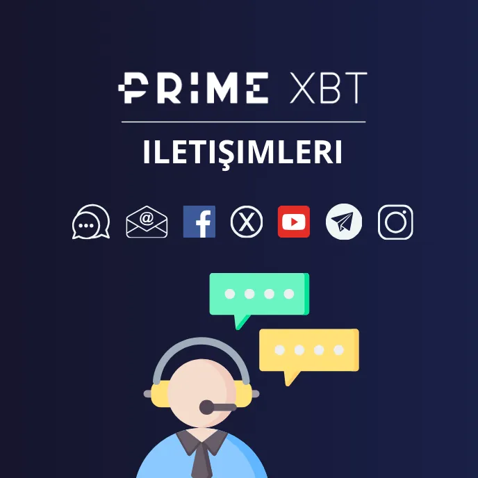 PrimeXBT iletişimler.