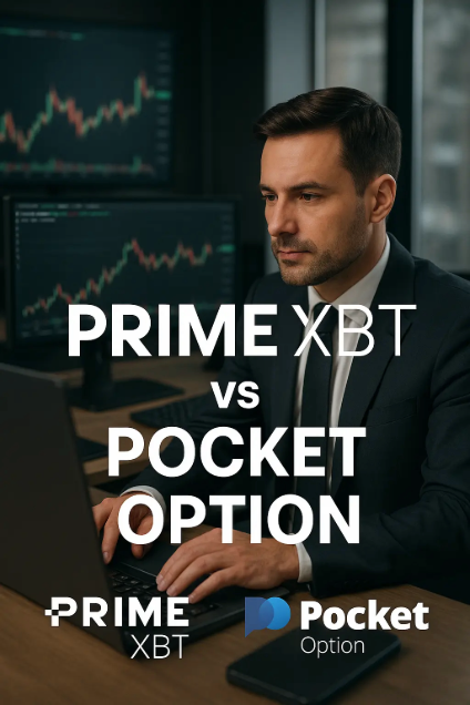 PrimeXBT vs Pocket Option karşılaştırması.